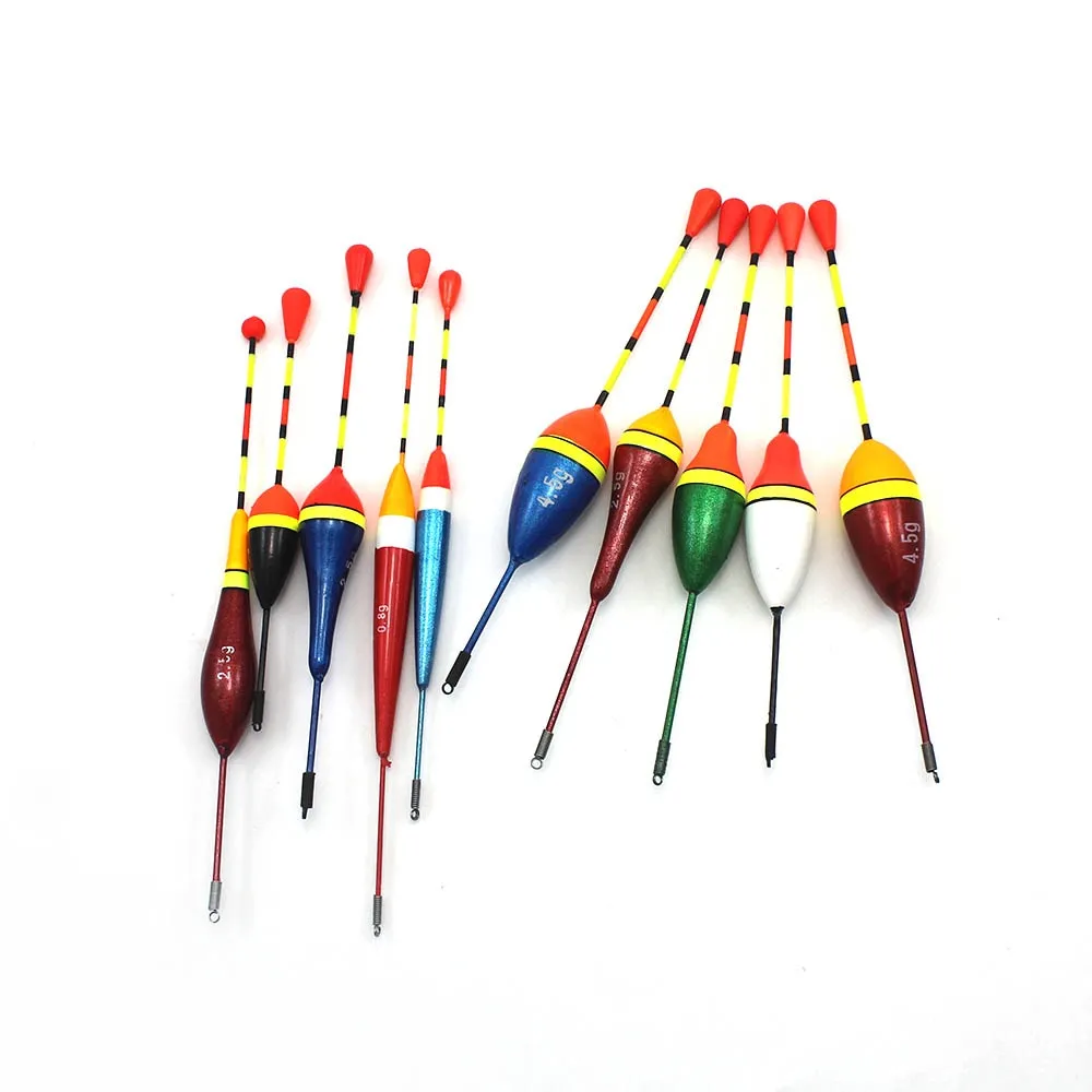 10Pcs/Lot Fishing Floats Set