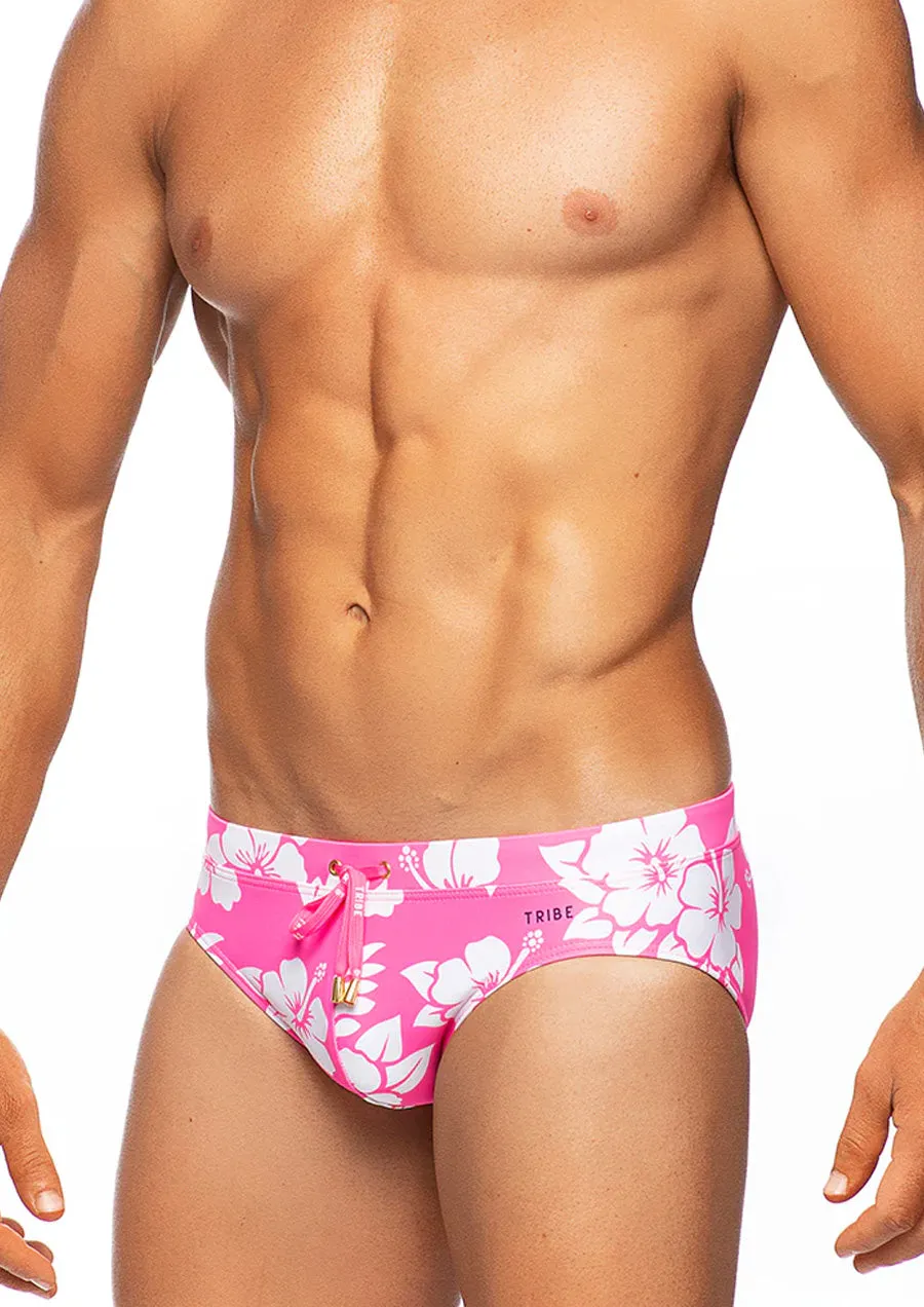 Aloha Lo Rise Swim Brief (Pink)