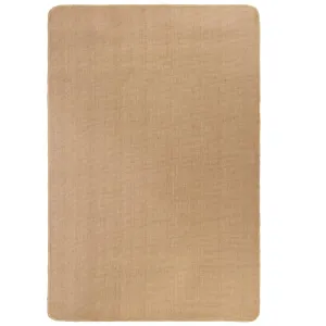 Area Rug Jute with Latex Backing 70x130 cm Natural