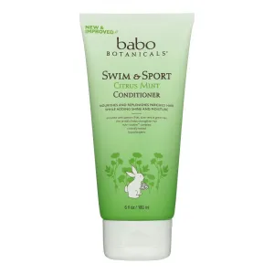 Babo Botanicals Cucumber Swim & Sport Conditioner - 1-6 Fl. Oz.