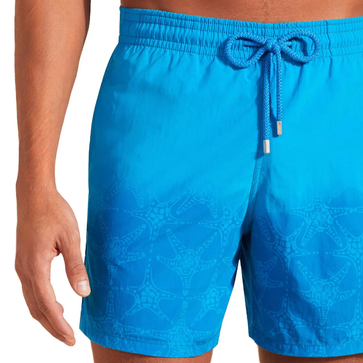 Blue 'Hawaii' Moorea Water-Reactive Swim Shorts