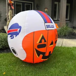 Buffalo Bills Light-Up Inflatable 4ft Pumpkin