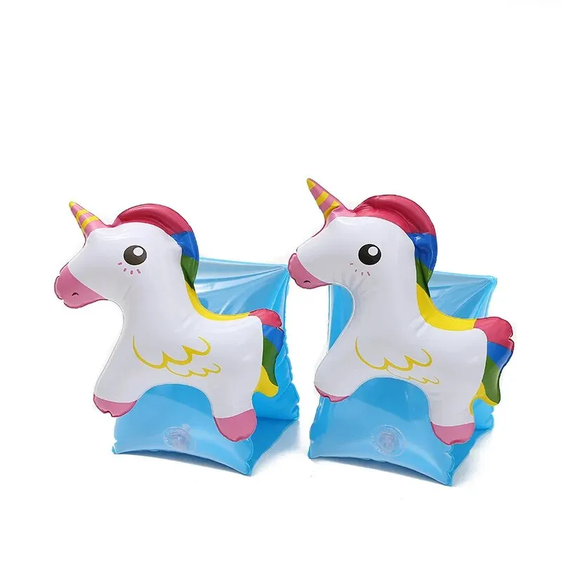 Child Cartoon Swim Pool Swimming Arm Ring Safety Training Beach unicorn Arm Circle Float Ring