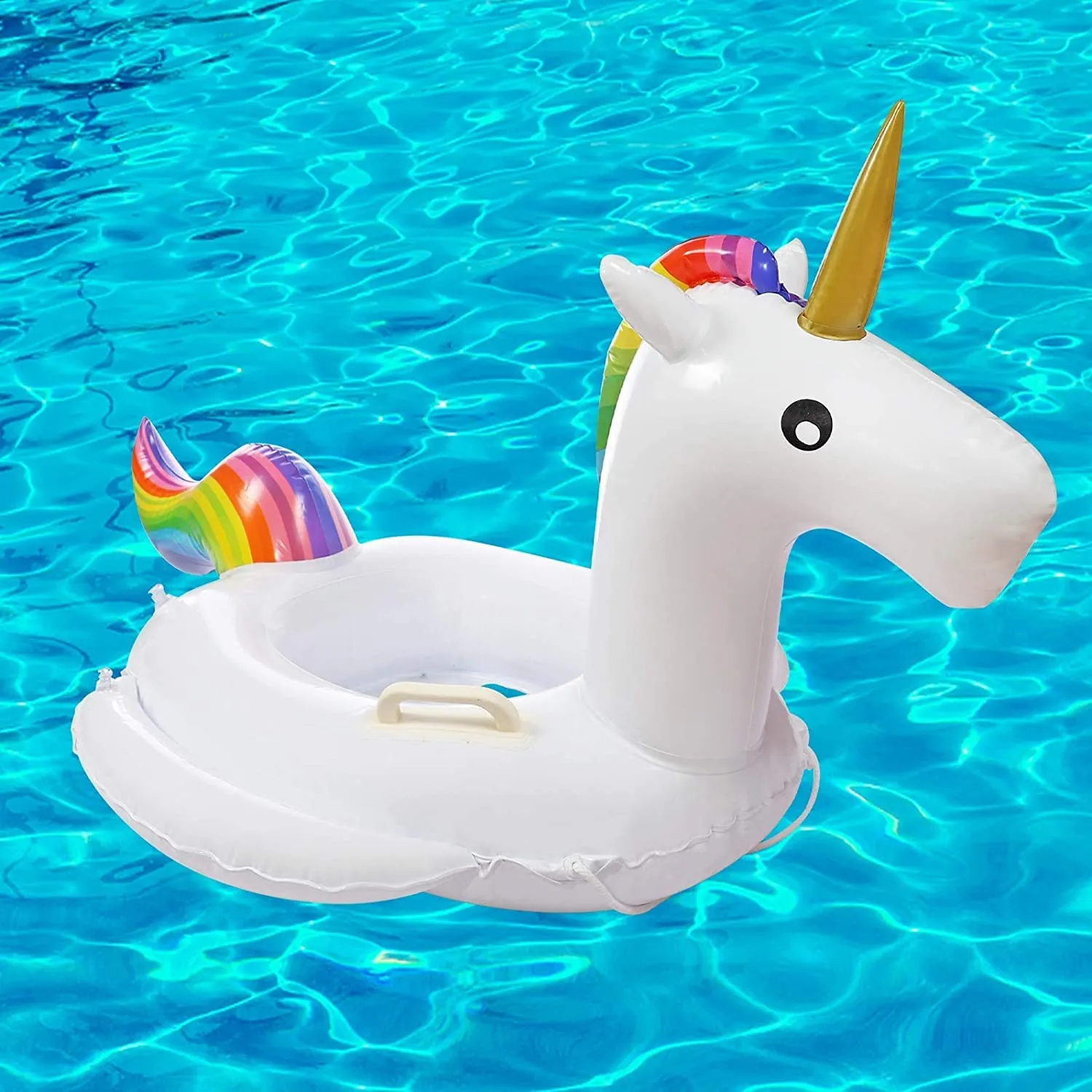 Fancydresswale Swimming tube Unicorn Baby Swimming ring Kids Inflatable Swimming Pool Fun Swimming Rings