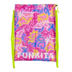 Funkita Mesh Gear Drawstring Bag FKG010A - Rock Star