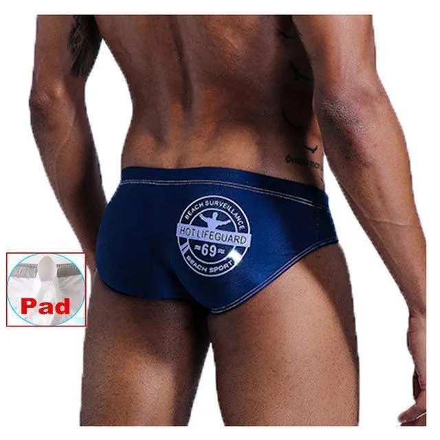 Hot Lifeguard Swim Briefs For Men