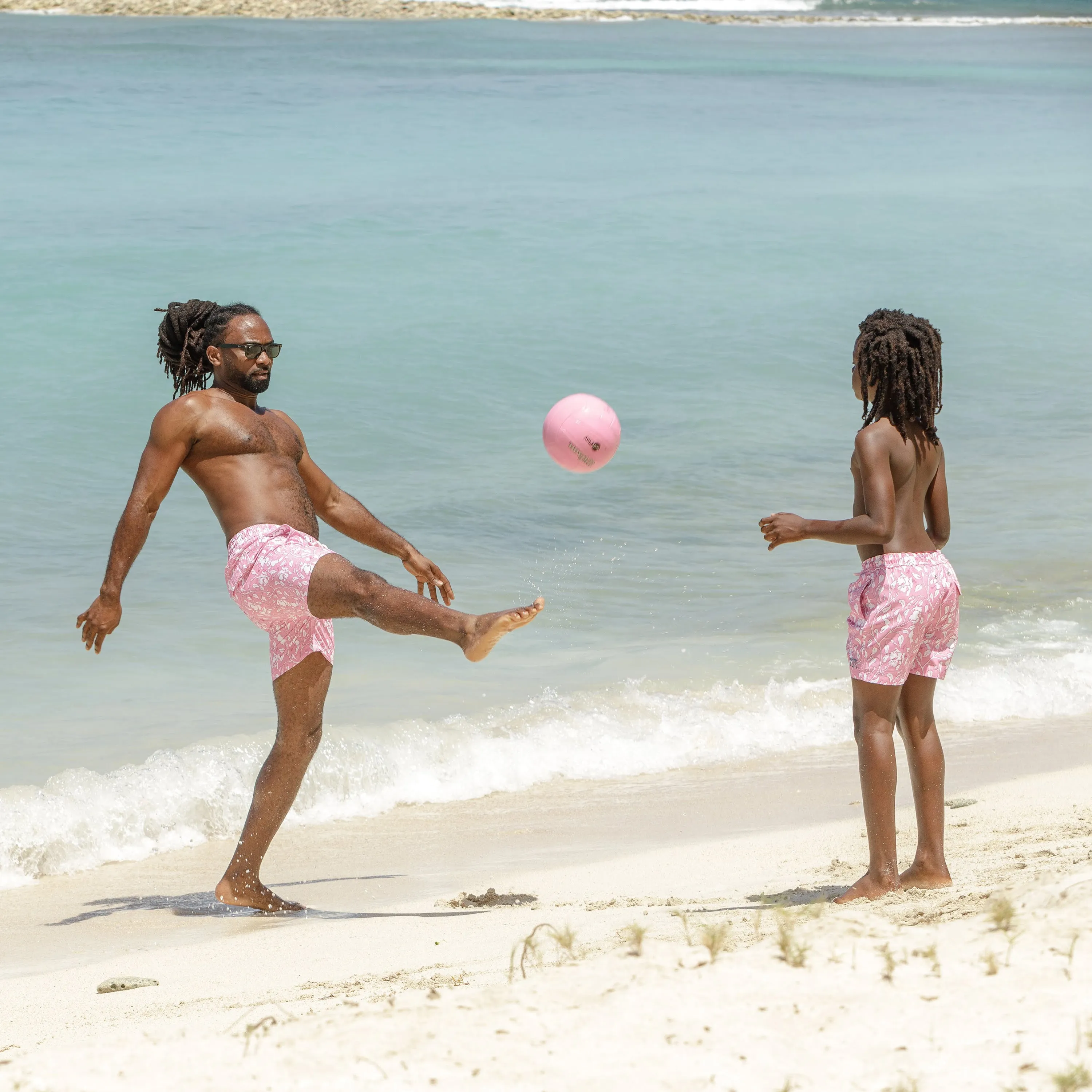 Kids' Swim Shorts HIBISCUS