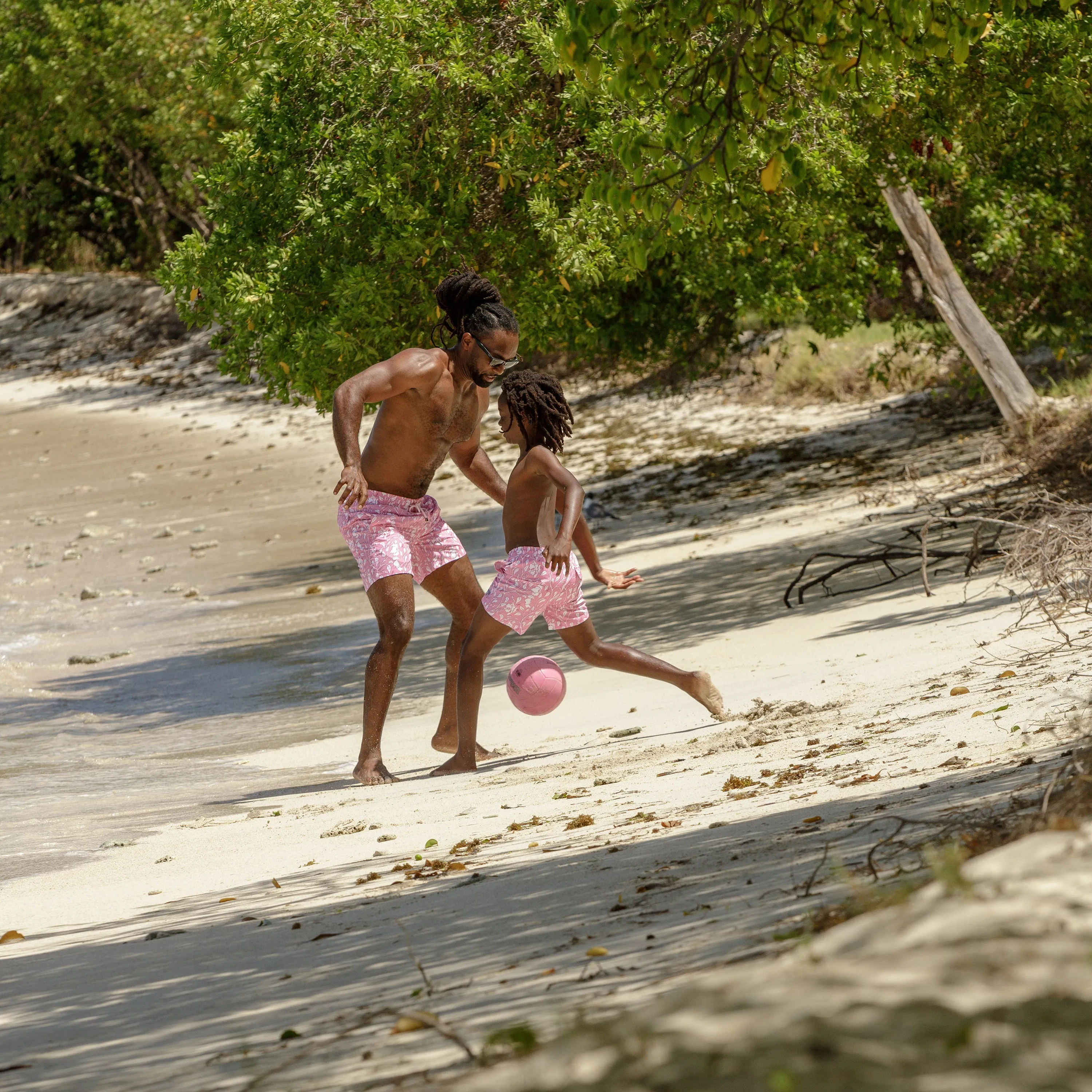 Kids' Swim Shorts HIBISCUS