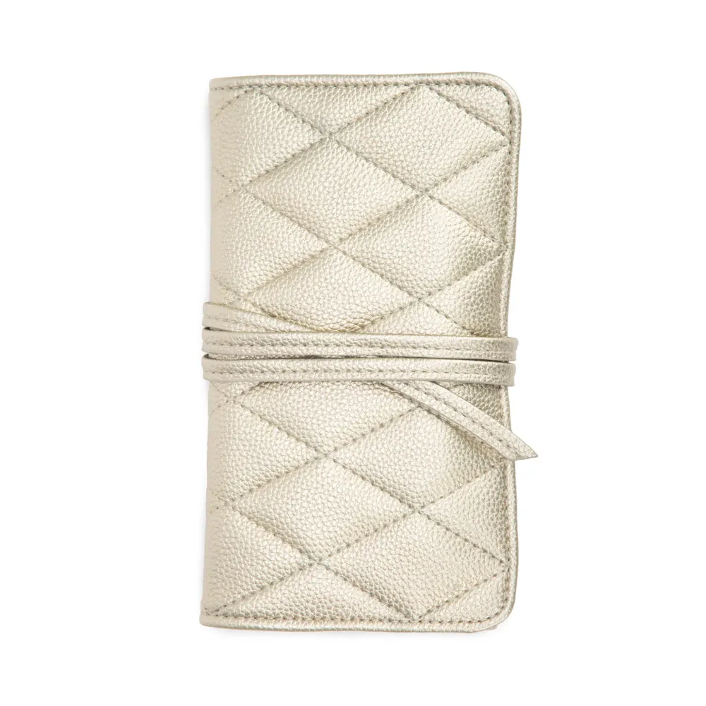 Leah Quilted Jewelry Roll