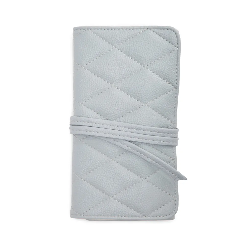 Leah Quilted Jewelry Roll