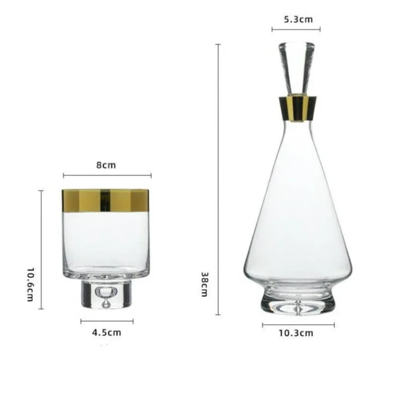 LUXURY GOLD WHISKEY SET OF 3