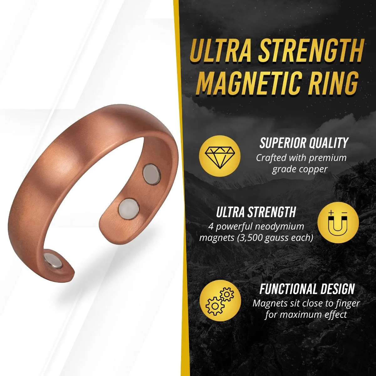 Magnetic Therapy Copper Ring