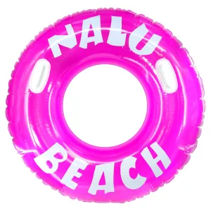 Nalu Pink Turbo Tyre Ring With Handles 47"