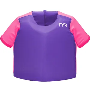 Open Box TYR Kids Start to Swim Flotation Shirt-Purple