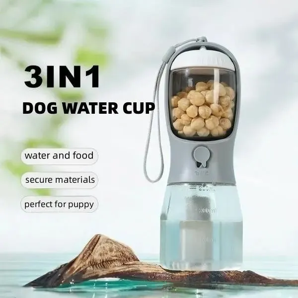 Pet 3-in-1 Multi-functional Cups