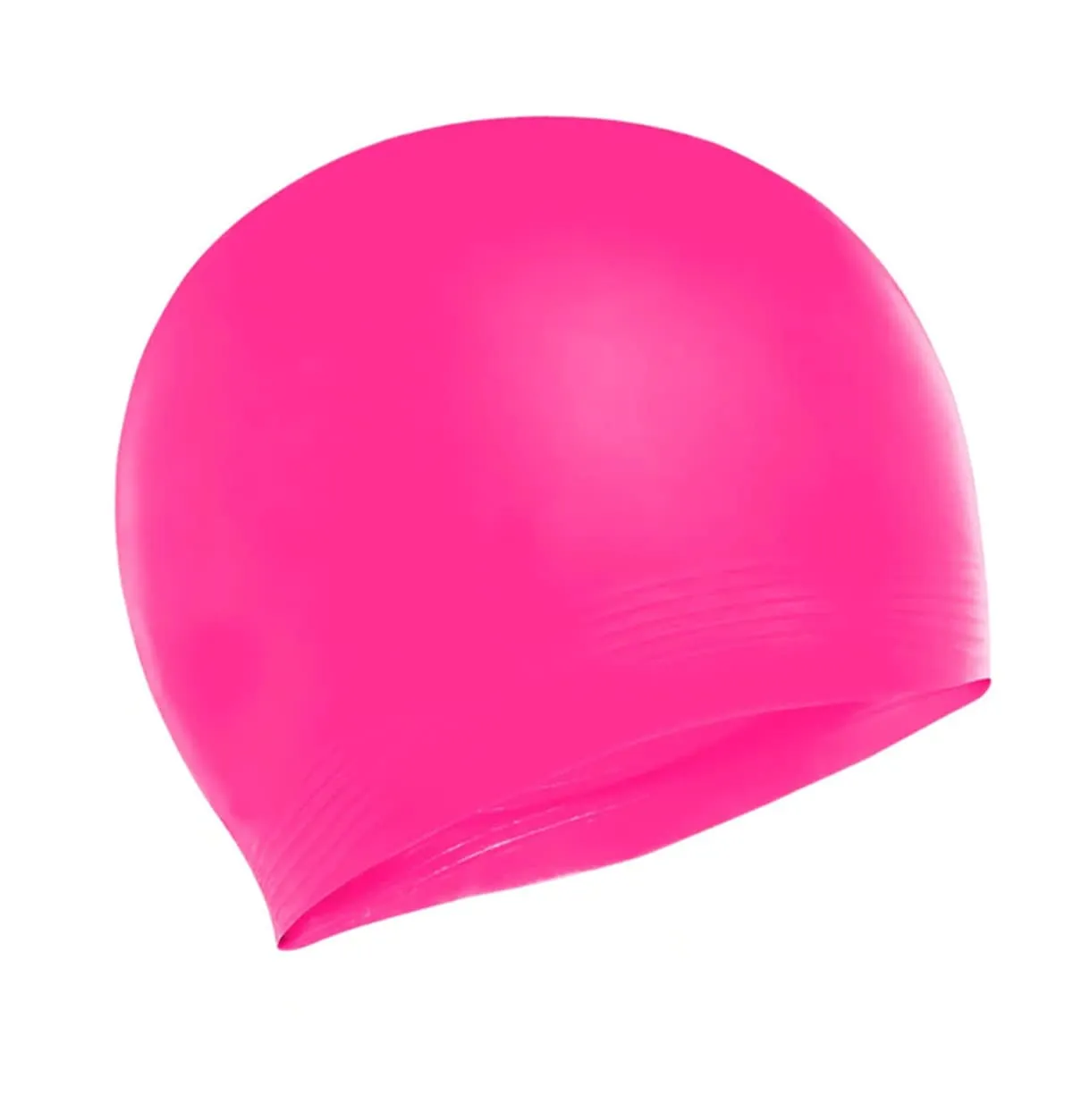 Pink Swimming Cap and Goggle combo for all age groups- One size fits all