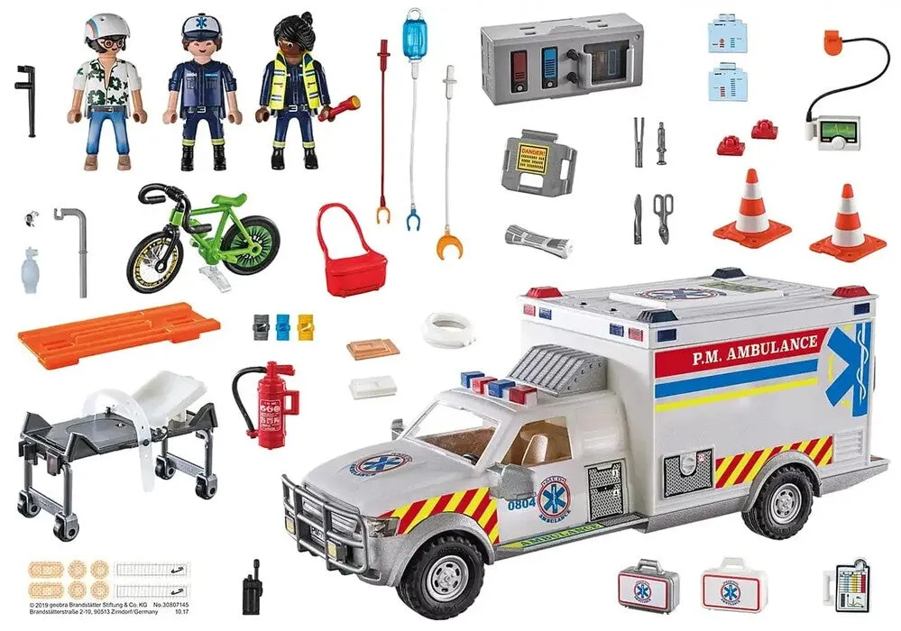 Playmobil City Action - Rescue Vehicles: Ambulance