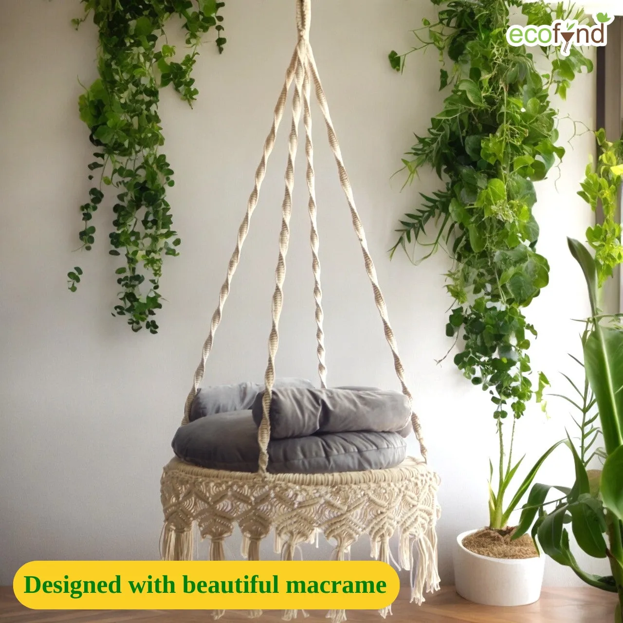 Premium Luxury Macrame Swing Hammock