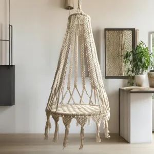 Premium Luxury Macrame Swing Hammock