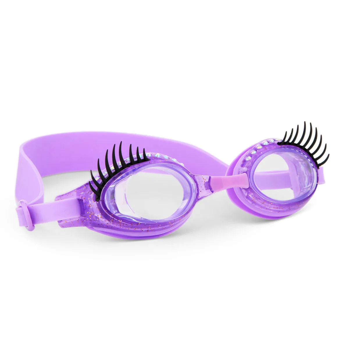 Purple Nail Polish Splash Lash Kids' Swim Goggles