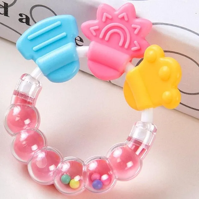 Safe BPA Free Banana Teething Ring