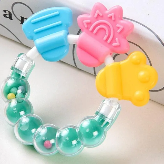 Safe BPA Free Banana Teething Ring