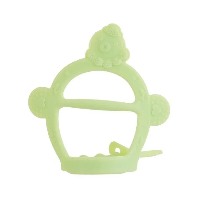 Safe BPA Free Banana Teething Ring