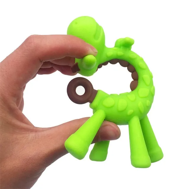 Safe BPA Free Banana Teething Ring