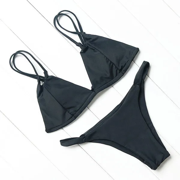 Sexy Brazilian Bikini 2017 Biquini Bathing Suit Swim Suit maillot de bain Beach Wear Swimwear Women Swimsuit Braided Bikinis