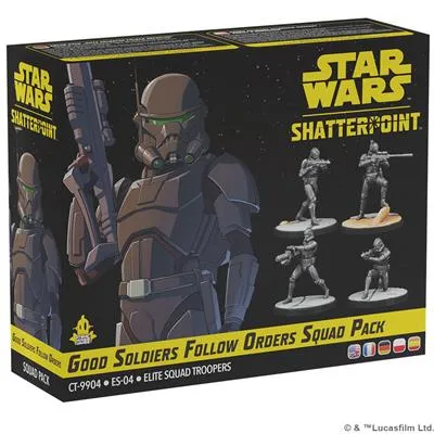 Star Wars: Shatterpoint - Good Soliders Follow Orders Squad Pack