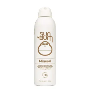 Sun Bum MINERAL SPF 30 Reef Safe Sunscreen Spray 6oz "Au Naturel"