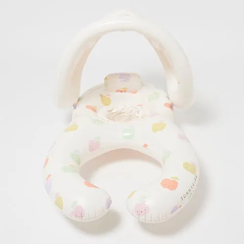 SUNNYLiFE Float Together Baby Seat Apple Sorbet Multi