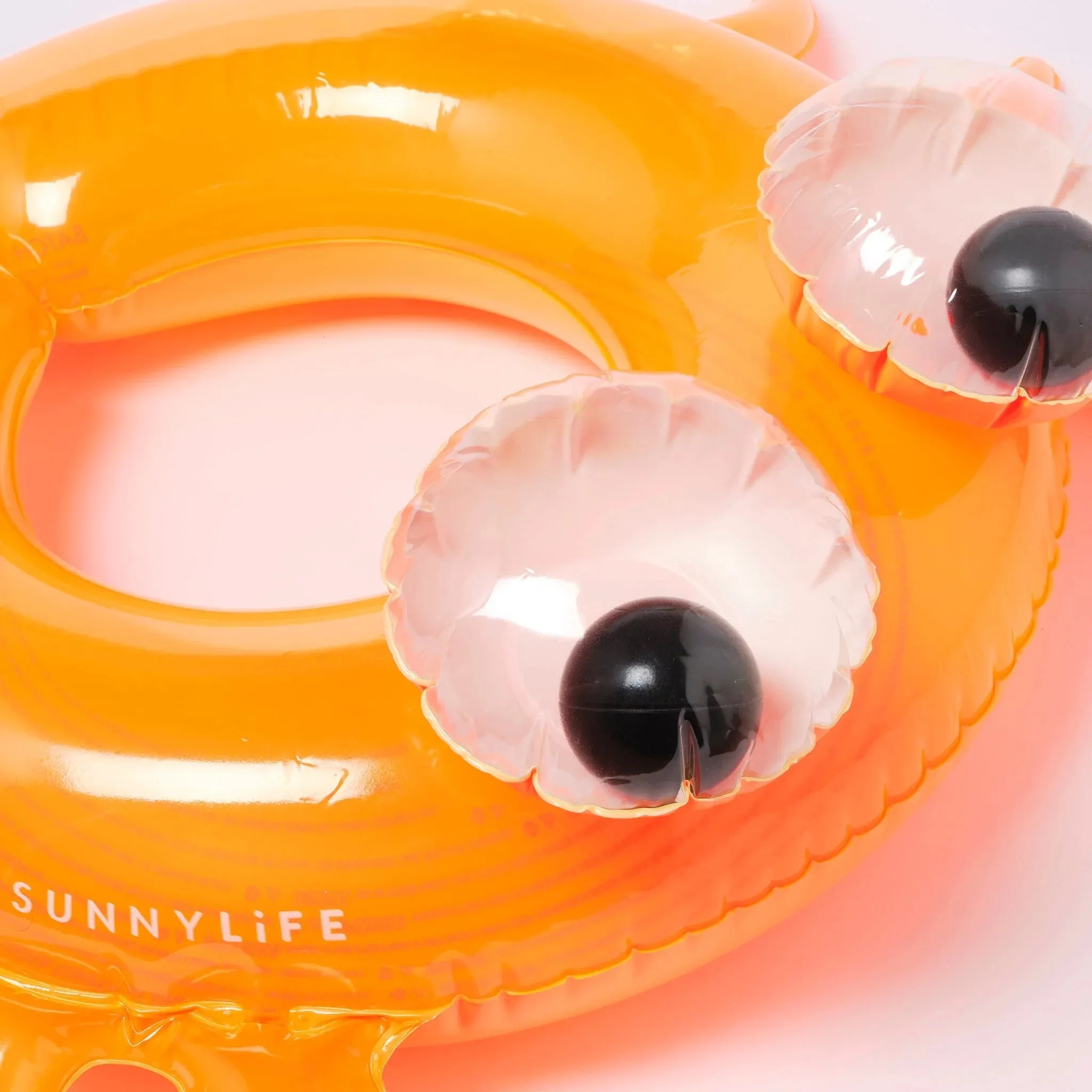 Sunnylife: Kiddy Pool Ring Sonny the Sea Creature Neon Orange