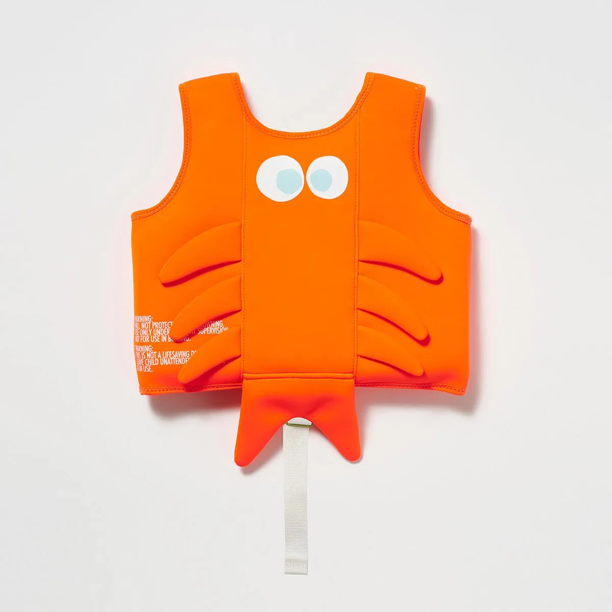 SUNNYLiFE Orange Color Swim Vest 1-2 Sonny The Sea Creature