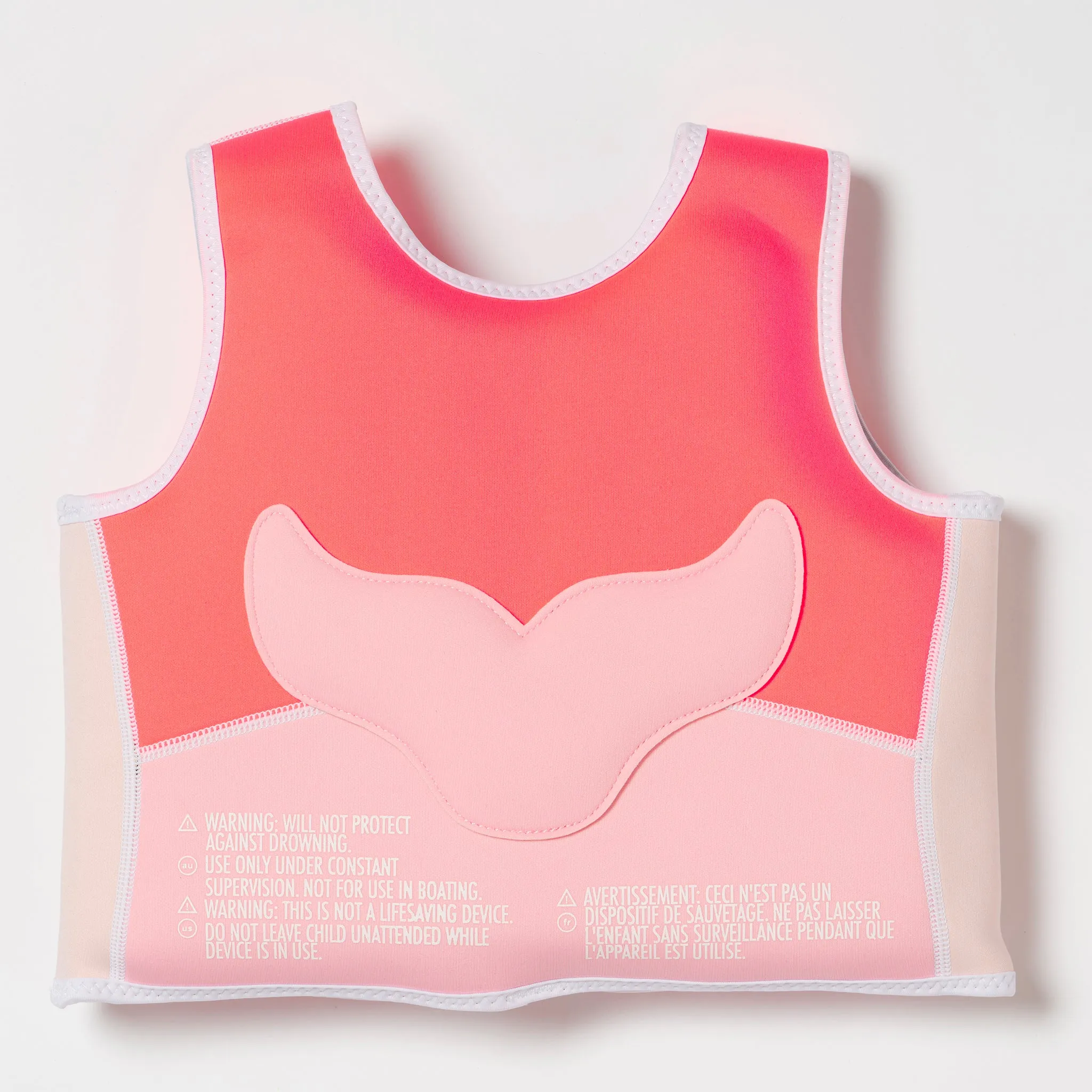 Swim Vest 2-3 | Melody the Mermaid Neon Strawberry