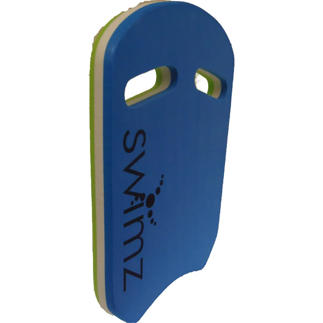 Swimz Junior Club Kickboard - Blue white Lime