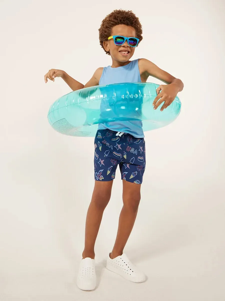 The Lil Americanas (Toddler Classic Swim Trunk)