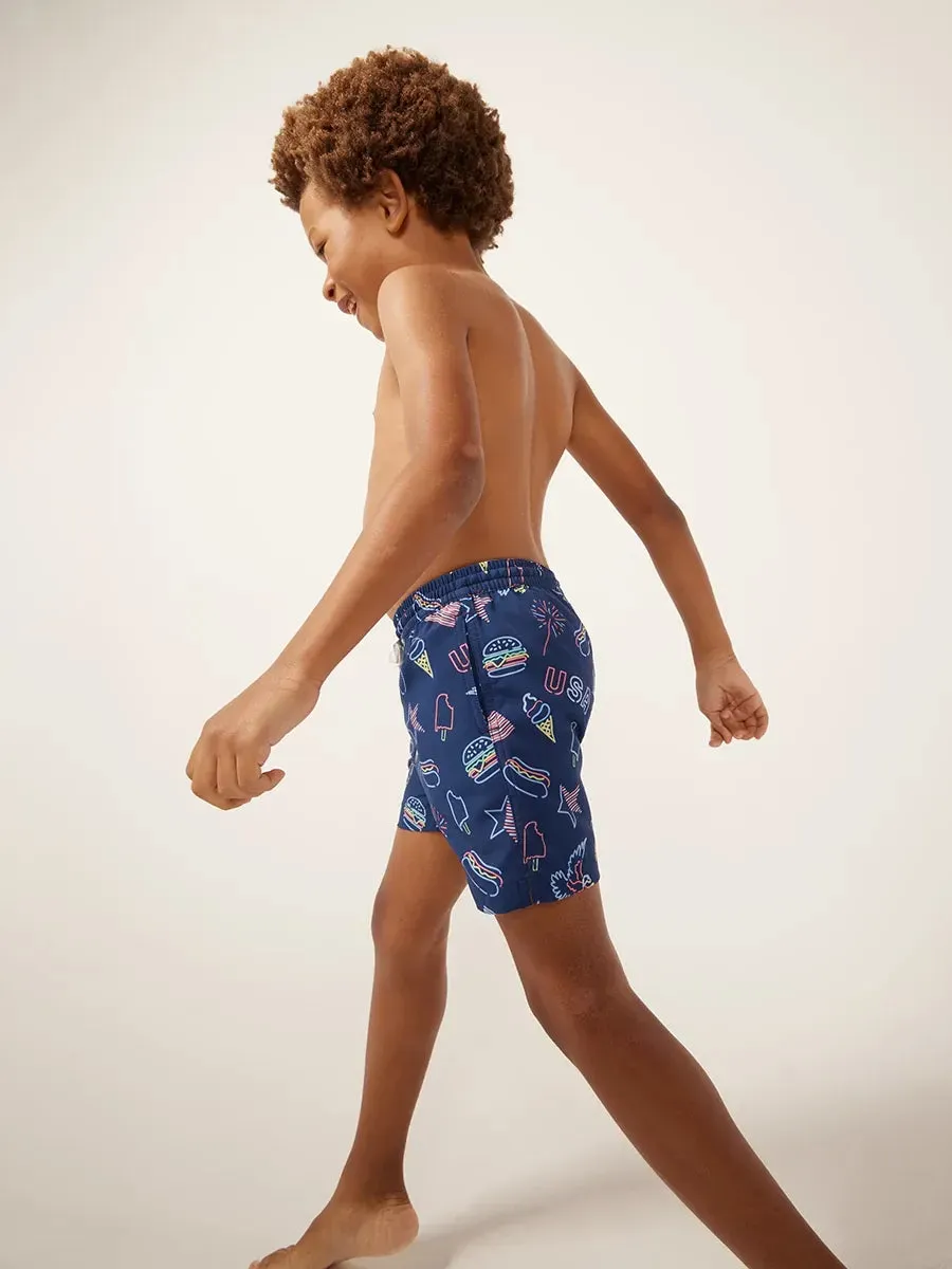 The Lil Americanas (Toddler Classic Swim Trunk)