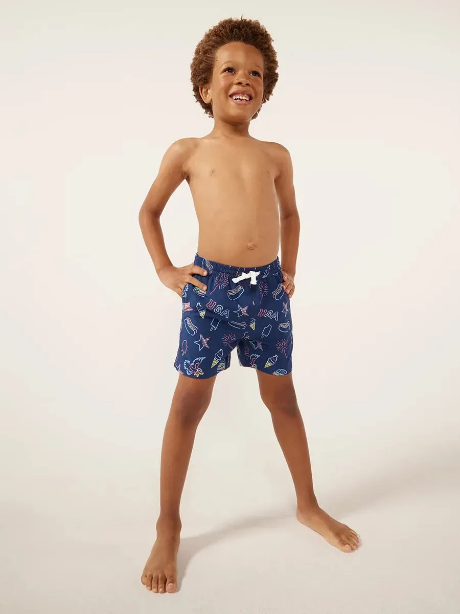 The Lil Americanas (Toddler Classic Swim Trunk)