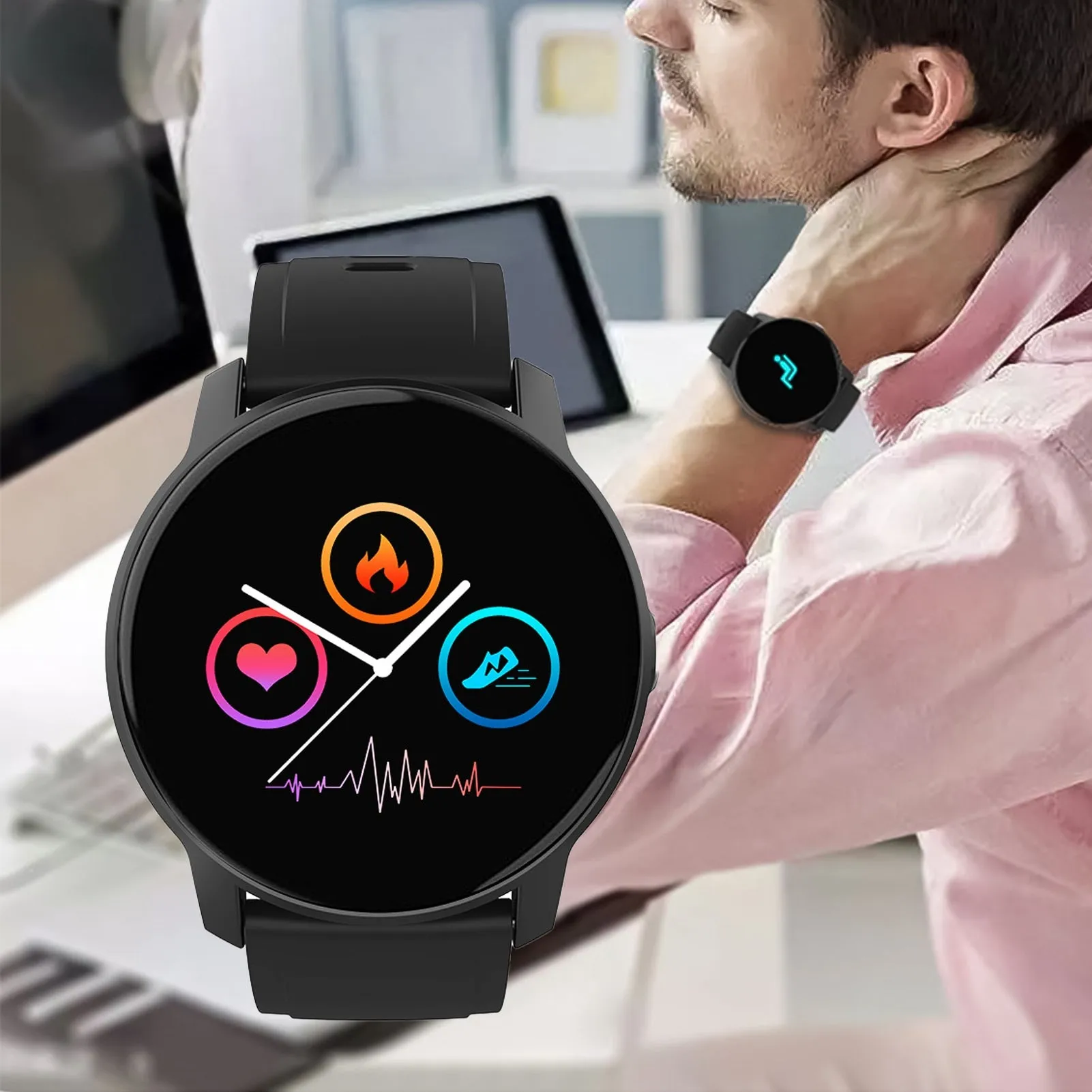 W9 Multi-functional Health Smart Watch (Android and IOS Compatible)