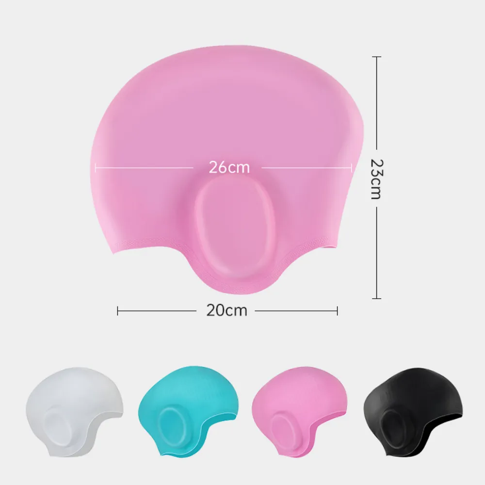 WAVE Ear Protection Swim Cap For Kids and Adult