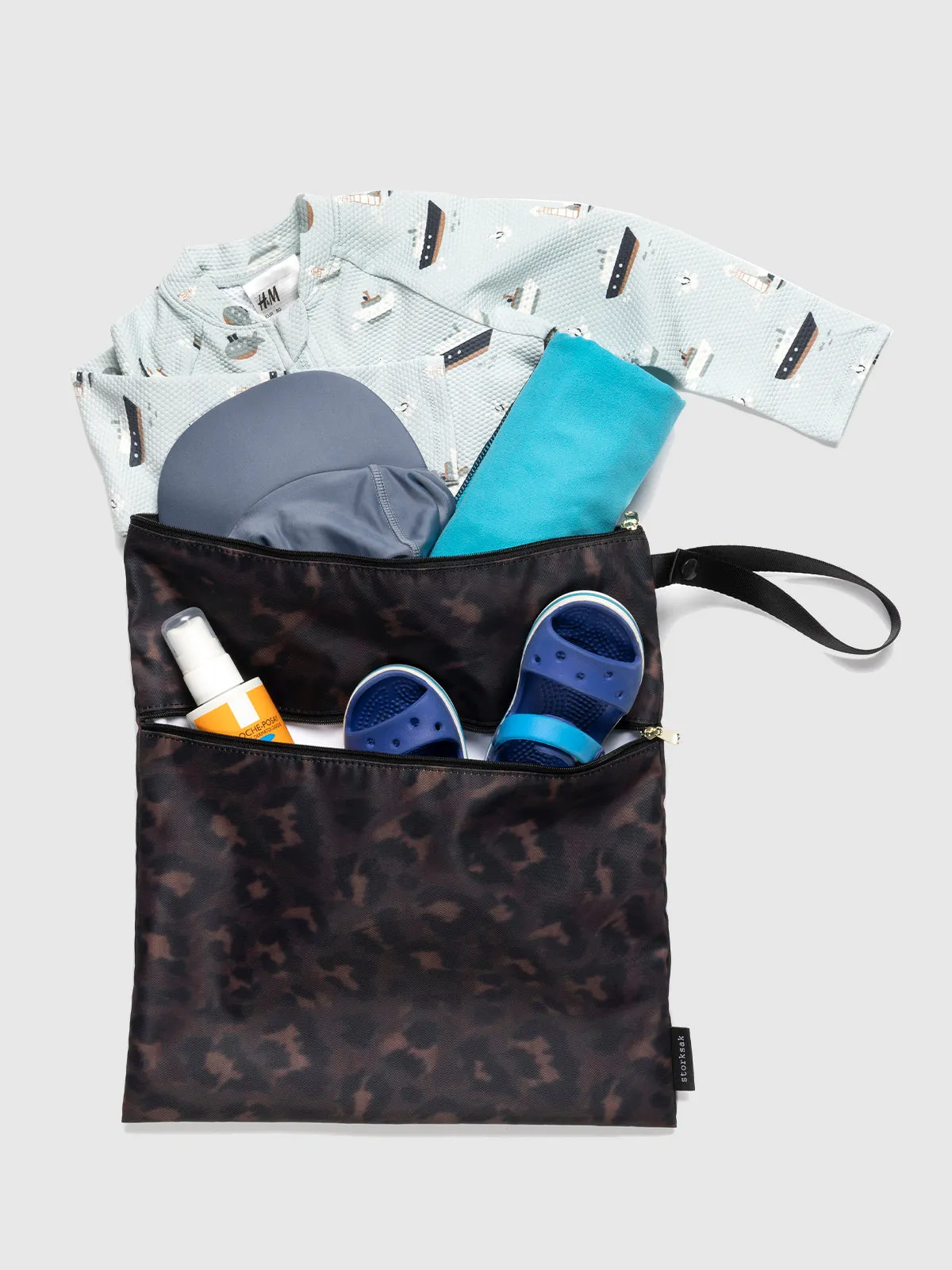 Wet Bag & Change Pouch Set Leopard